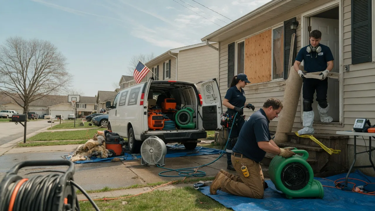 Water Damage Restoration in Partlow, VA near me